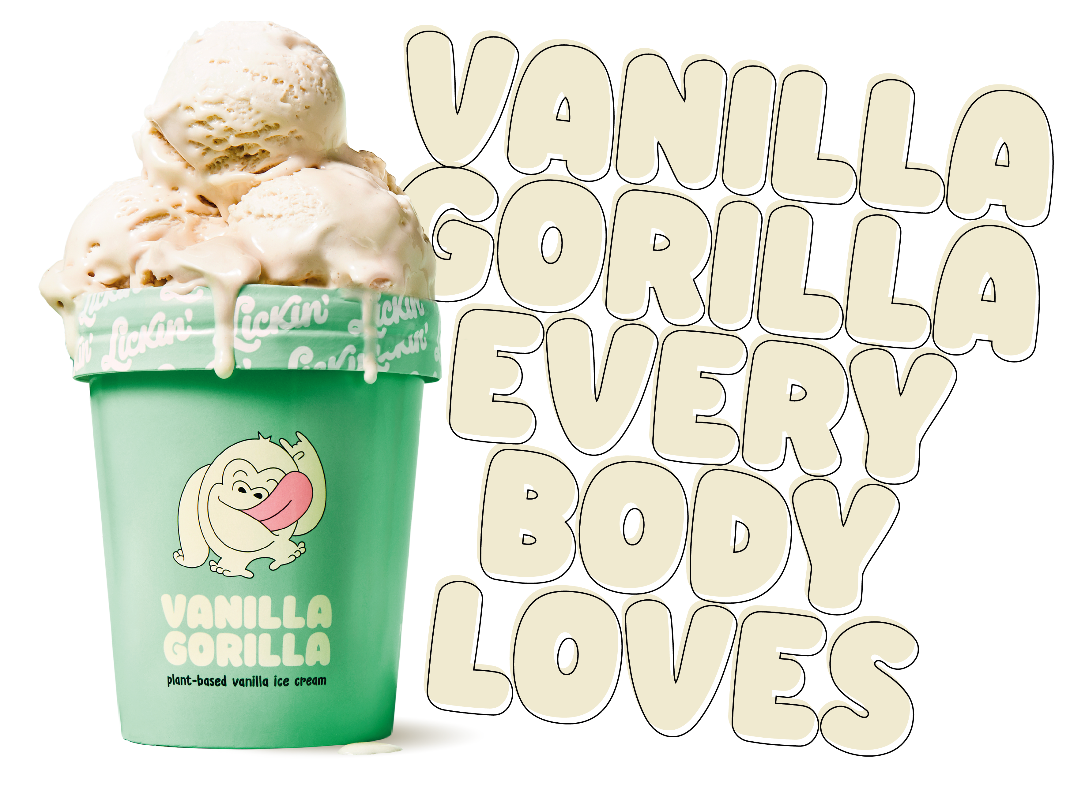 The Lickin' Company vanilla gorilla